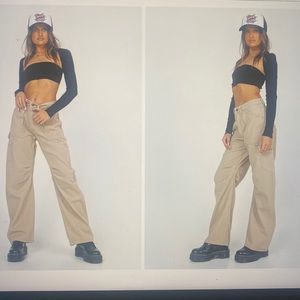 Princess Polly Miami Vice pants beige